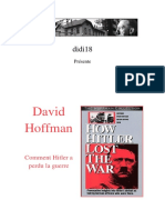 Hoffman David - Comment Hitler A Perdu La Guerre