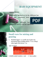 Bar Equipment Guide
