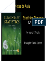 Notas de Aula Estatística Elementar com base em Mario F. Triola
