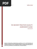 RX 360 Best Practices Quality Agreement Guide Version 2.0