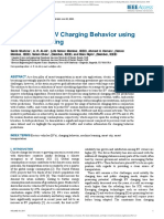 Prediction of EV Charging Behavior Using Machine L