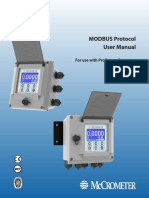 Modbus Protocol User Manual: For Use With Procomm Converter