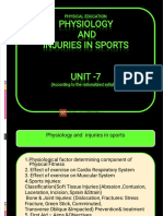 Physiology and Injuries in Sports