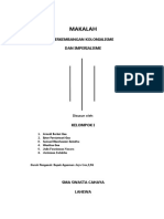 MAKALAH BIOLOGI Metabolisme Enzim