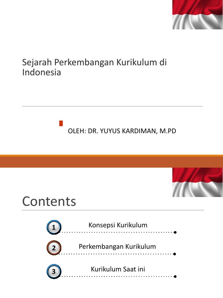 Sejarah Perkembangan Kurikulum Di Indonesia | PDF | Karier & Perkembangan