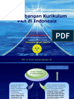 Perkembangan Kurikulum PKN Di Indonesia