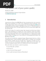 The Hidden Cost of Poor Power Quality: October 31, 2003