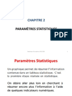 CHAPITRE 2 STATISTIQUE DESCRIPTIVE - 1