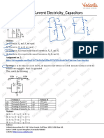 Eklavya Unit 9 - Current Electricity - Capacitors Question & Answer Key