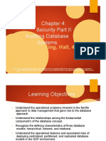Chapter 4-Auditing Database Systems