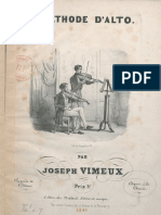 VIMEUX, Joseph. Methode D'alto (1841)