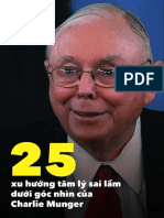 25 Xu Hướng Tâm Lý Sai Lầm Dưới Góc Nhìn Của Charlie Munger