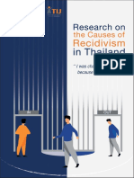 Research On The Causes of Recidivism in ThaiLand