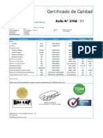 Certificado de Calidad HDPE Liso Nominal 1.50 MM OF 153768 - 01 Al 01 (...