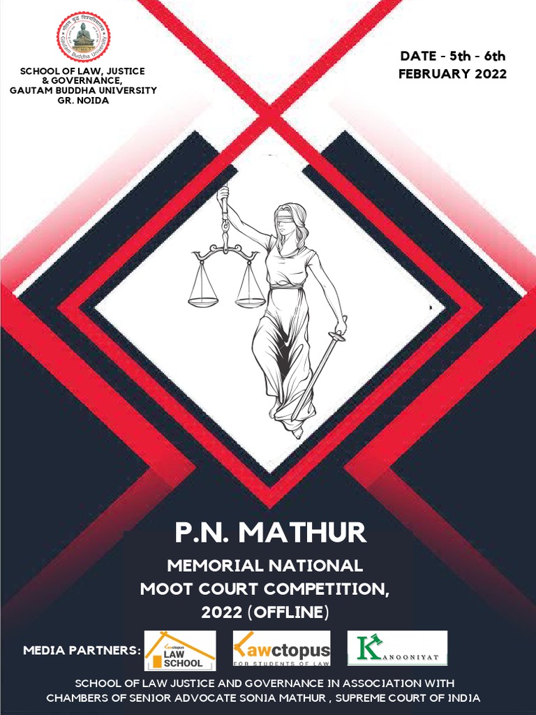 P.N. Mathur Memorial Moot Court 2022 | PDF | Appeal | Mootness