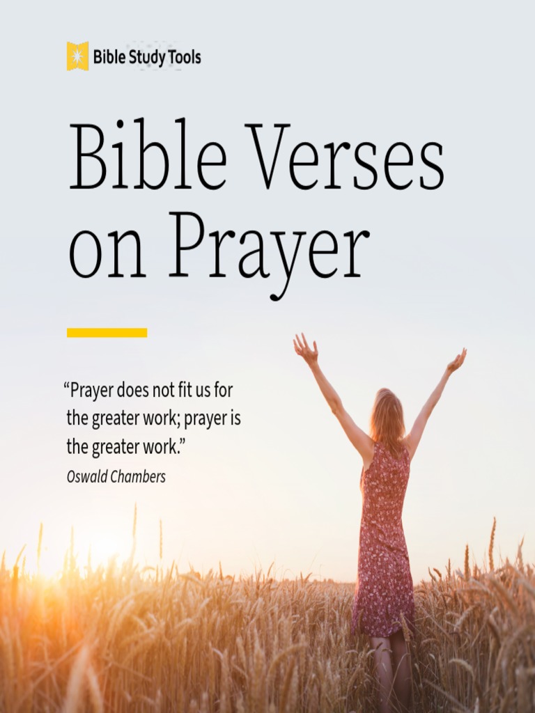 Bible Verses for Effective Prayer | PDF