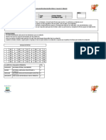 Evaluación Educación Física 5