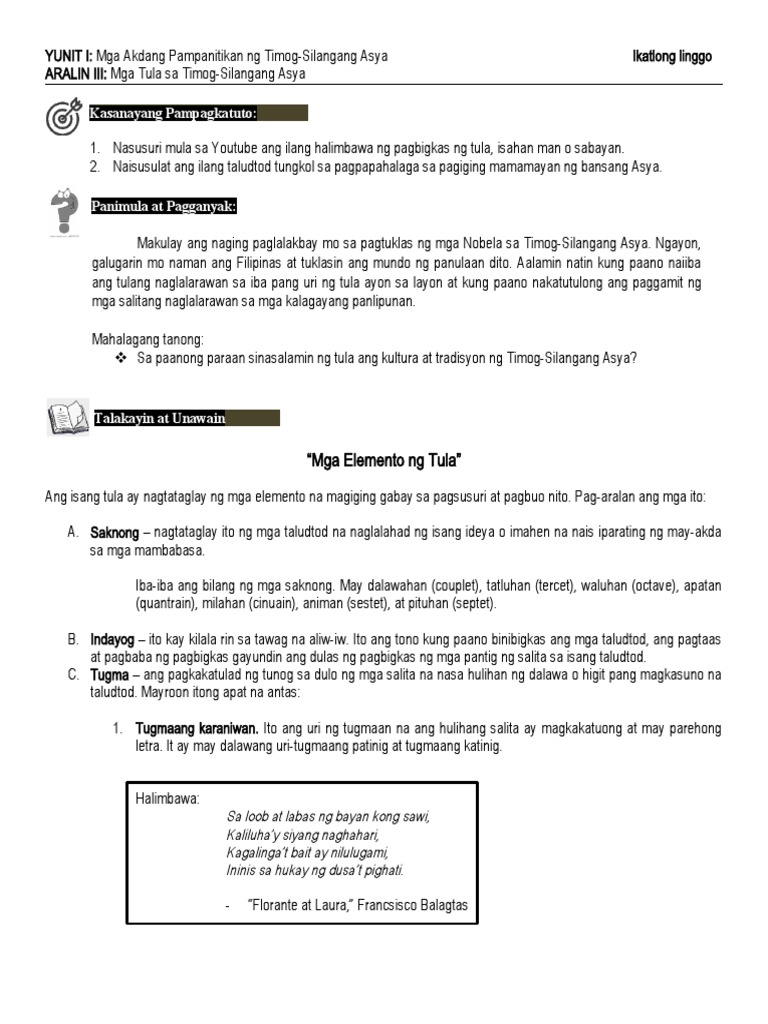 Filipino 9 L3 Pdf