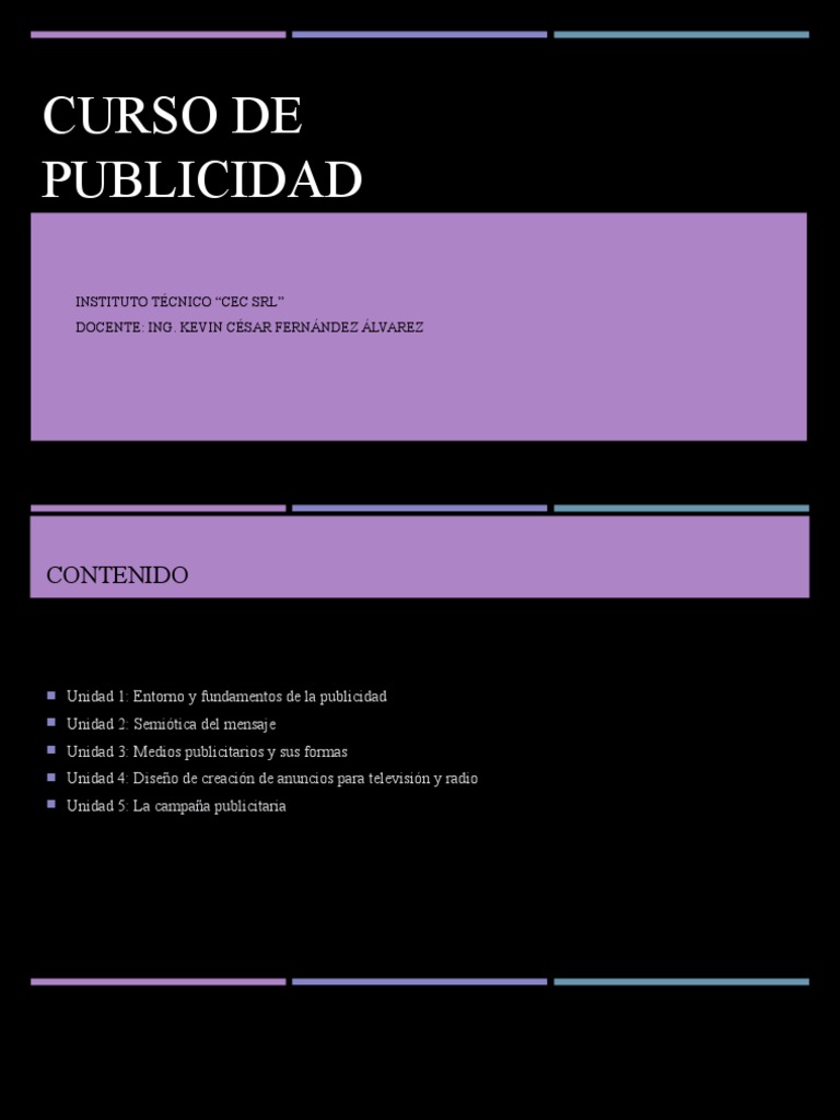 Curso de Publicidad | PDF | Publicidad | Marketing