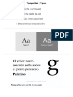 Tipografías