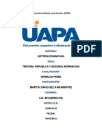 Tarea de La Semana 6 de Historia Dominicana