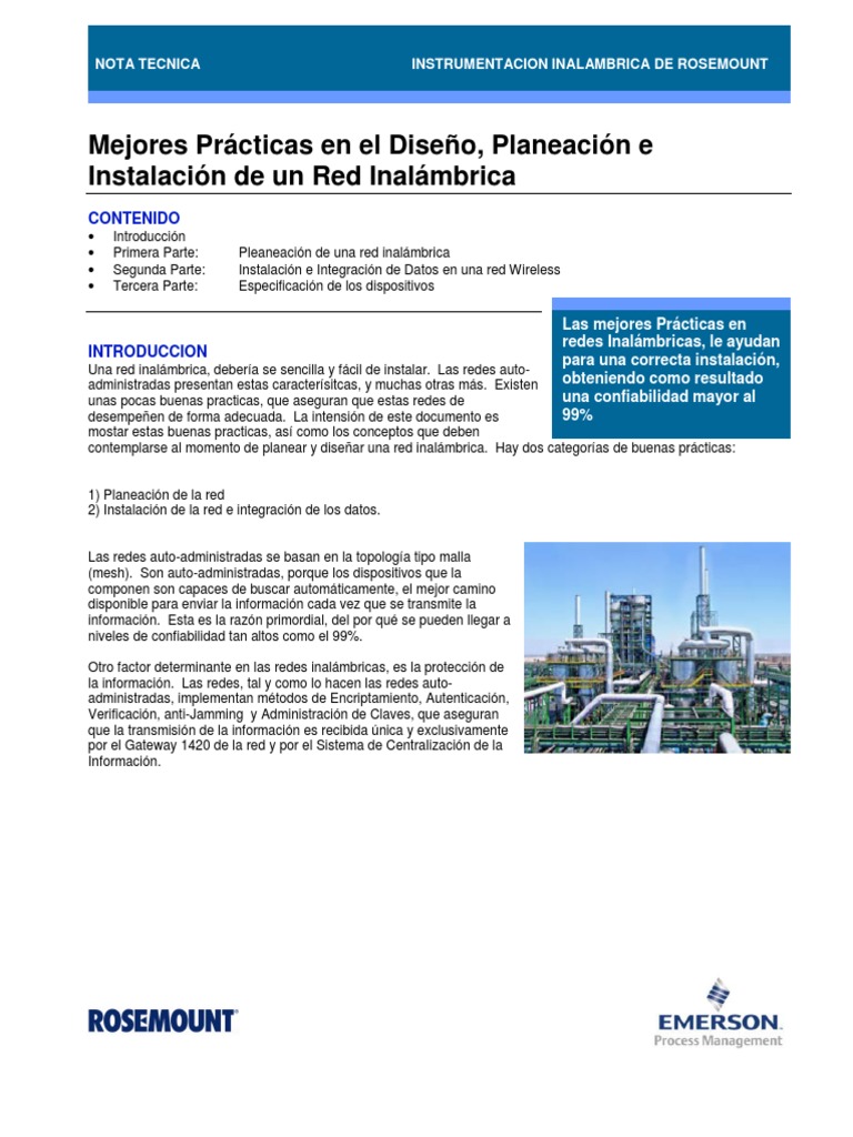 Wireless Best Practices Spanish PDF Red de computadoras Inalámbrico