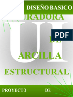 Trituradora de arcilla estructural: diseño básico y análisis funcional