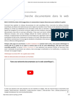 Guide de La Recherche Documentaire Dans Le Web Scientifique Libre