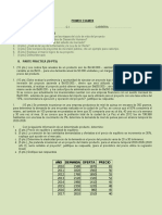 Preparacion y Evalucion de Pteyectos