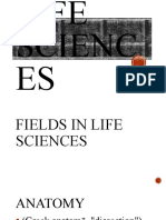 Life Sciences Fields