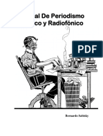 Manual de Periodismo Gráfico y Radiofónico