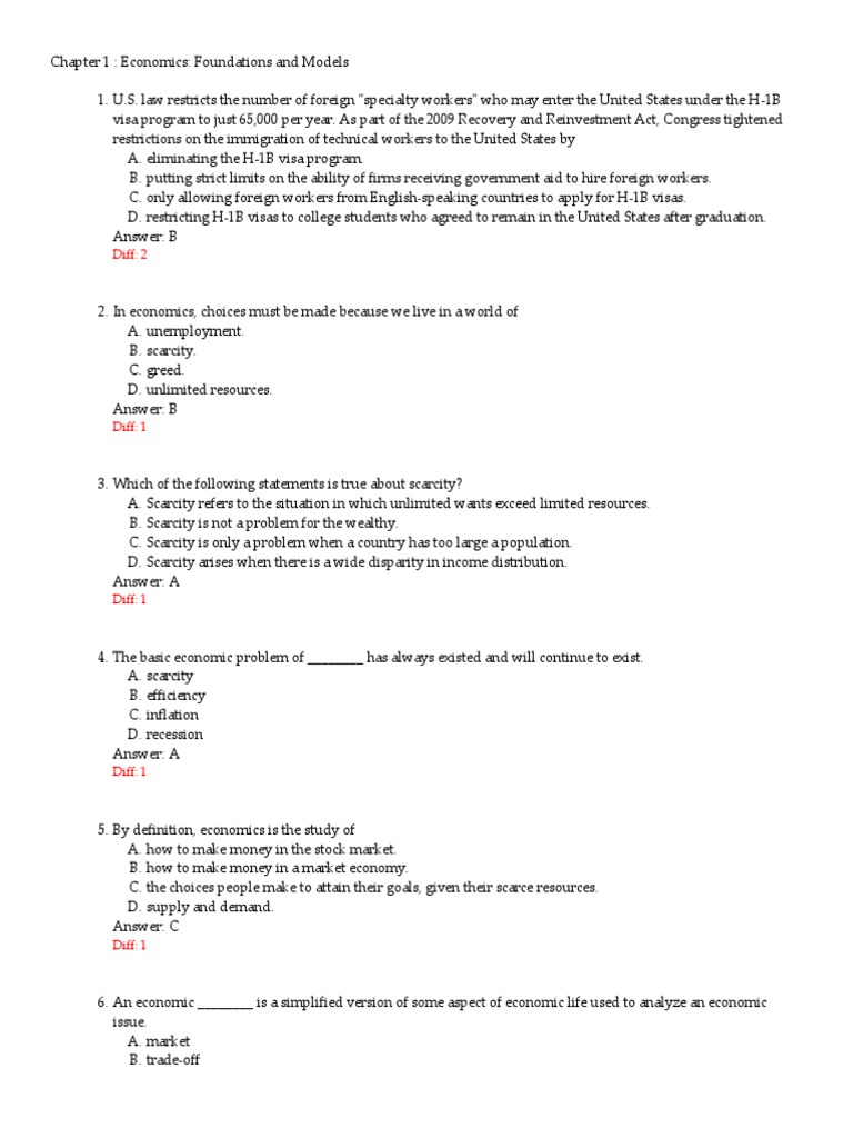 MIC Chapter 1 PDF Economics Profit (Economics)