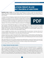 FAFEN Observation Report of by-ELECTIONS October 2022