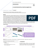 مهمFlexural response of fibermetal laminate facesheetcorrugated core sandwich beamsJournal of the Brazilian Society of Mechanical Sciences and Engineering