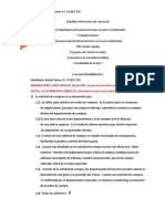 Evaluación - Módulo Ii Contabilidad de de Costos I