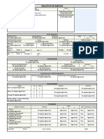 Formato de Solicitud de Empleo Word 1