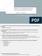 EL Construccionismo Social y La Práctica Pedagógica. - POLA de TORROELLA OLIVEROS ANGELA