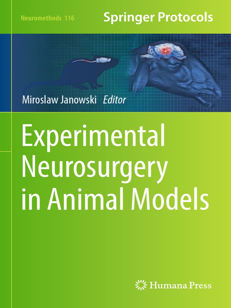 Experimental Neurosurgery in Animal Models, PDF