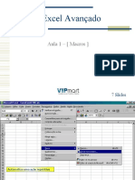 Excel Avancado Macros