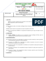 GO-PA-I-01 Instruc. Operación de Bombas Centrífugas