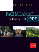 Libro de Oro. Pachacamac, Historia Del Distrito