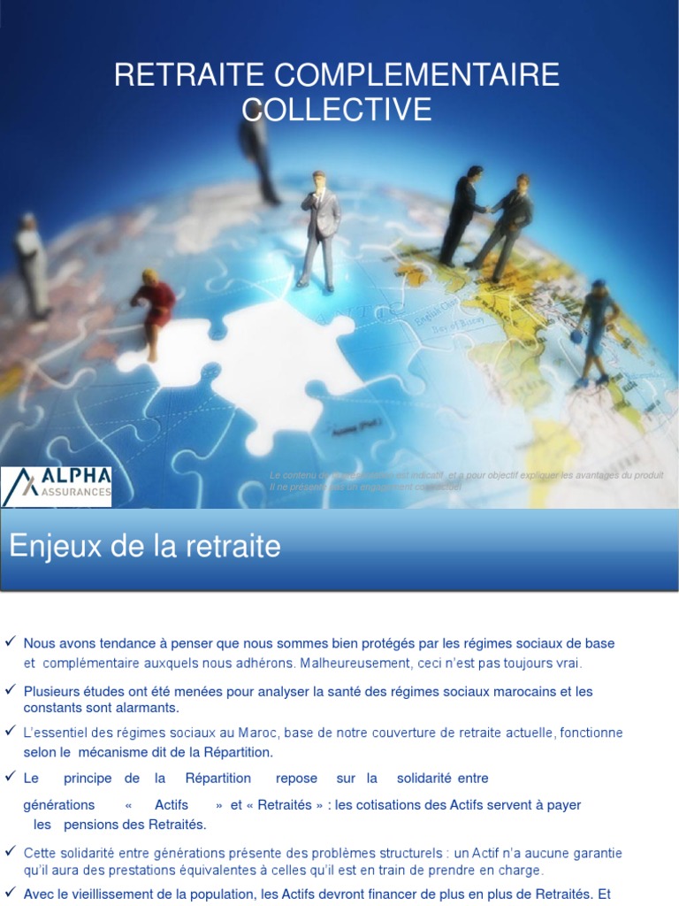 Enjeux de la Retraite au Maroc | PDF | Retraite | Retraites