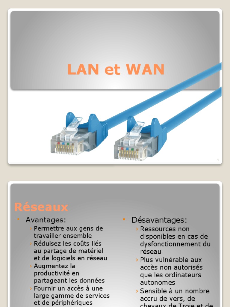 Différences entre LAN et WAN | PDF | Wi-Fi | Réseau local