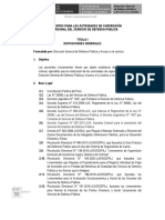 Lineamientos para Actividades de Supervisión Al Personal Del Servicio de Defensa Pública PDF