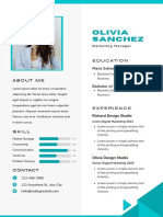 Abstract Modern Resume