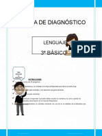 Prueba de Diagnostico Lenguaje 3basico 2013