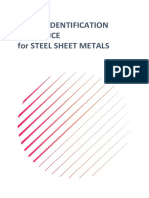 Defect Identification Reference for Steel Sheet Metals