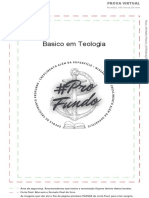 Prova - Afonso Paulo - Introdução A Teologia