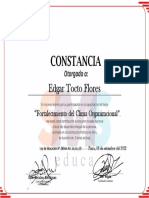 Charla Constancia 391 - EDGAR TOCTO
