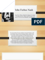 John Forbes Nash Jr. matemático con esquizofrenia